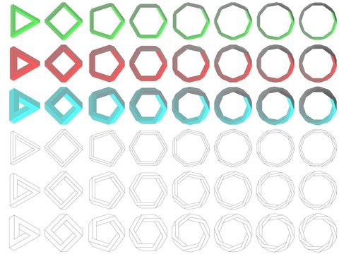 Impossible polygon collection