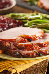 Traditional Sliced Honey Glazed Ham
