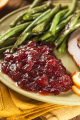 Red Homemade Cranberry Sauce
