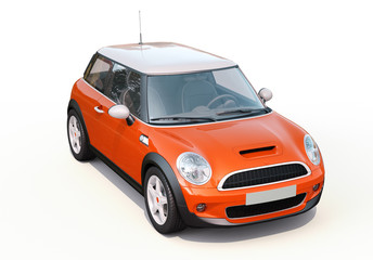 Modern compact car