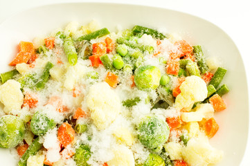 Frozen vegetables