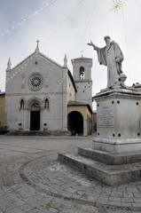 Square of St. Benedict in Norcia
