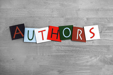 Authors as a sign for education, libraries, book clubs