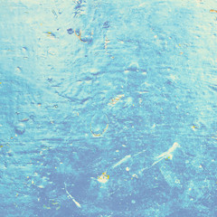 Abstract sea water textured background in old grunge style