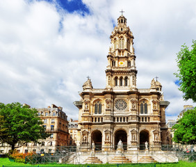 Trinity church - Square d'Estienne d'Orves Sainte-Trinite Paris.