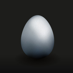 Silver egg