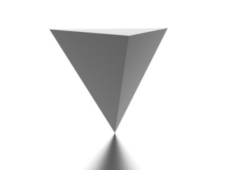Reverse pyramid element rendered