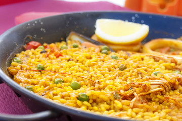 Seafood Paella