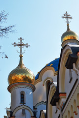 Fototapeta na wymiar Detail of orthodoxy church