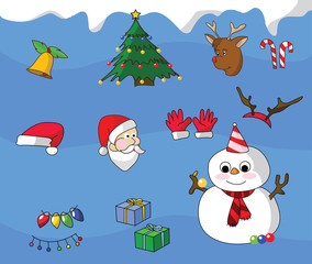 Christmas icons