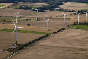 Landschaftsluftaufnahme