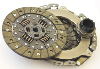 Car clutch isolated