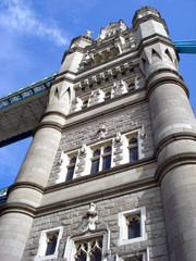 Fototapeta na wymiar Tower Bridge. Architectural Detail. London. United Kingdom.