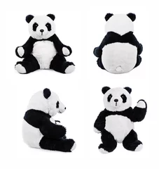 Cercles muraux Panda Ours panda ou ours en peluche en peluche