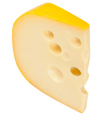 Cheese on white