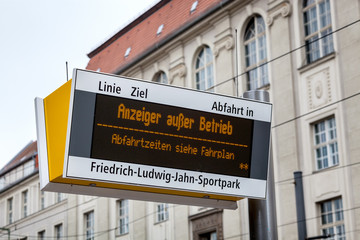 Abfahrt