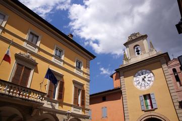 Fototapeta na wymiar Budynek w Sant'Agata Bolognese