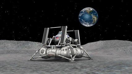 着陸船 © tsuneomp