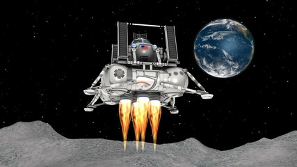 着陸船 © tsuneomp