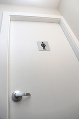 Woman washroom sign