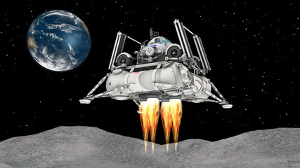 着陸船 © tsuneomp