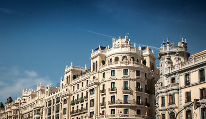 Fototapeta na wymiar Architecture in Madrid