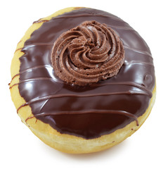 donut isolated on white background