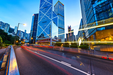 Fototapeta na wymiar modern building background in Hong Kong china