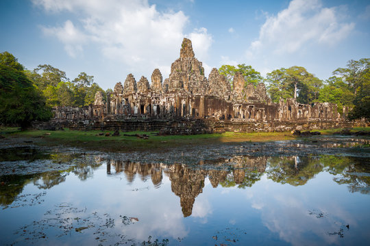 Bayon temple, Siem Reap, Cambodge