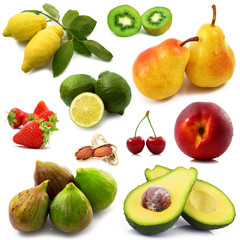 frutta mix collage