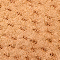 Brown leather texture or background