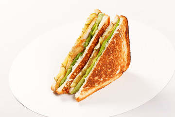 sandwich with ham