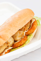 Chicken breast sandwich