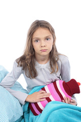 Kind mit Bauchschmerzen - child stomach pain