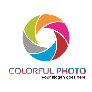 Colorful foto logo