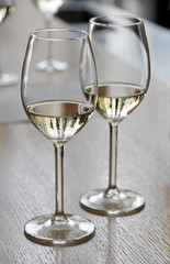 White wine glass