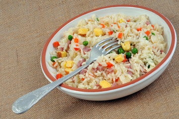 L'assiette de riz cantonnais