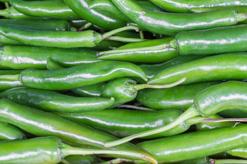 Peppers fresh from the farm ready to cook