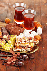 Tasty oriental sweets