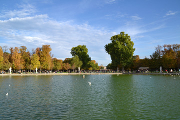 Jardines de las Tullerías en París