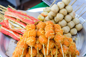 Malaysian food when take a hi-tea. Unsharppen and blurry images