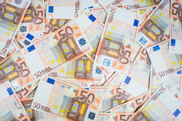 Sfondo con banconote