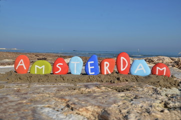 Amsterdam on stones