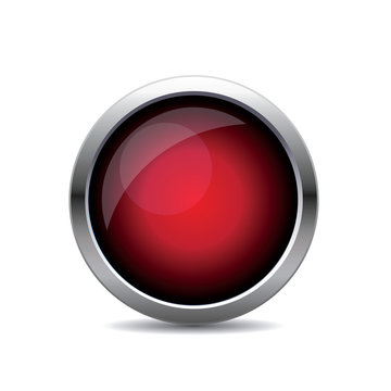 Red Web Button