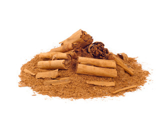 Sticks and ground ceylon cinnamon