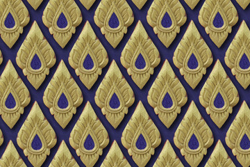 thai art pattern.