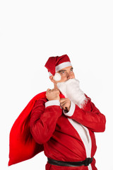 Santa with sack