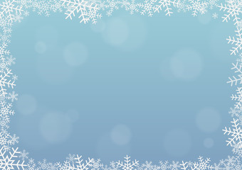 Snowflake frame - 59397462