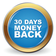 30 DAYS MONEY BACK ICON