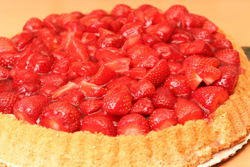 Erdbeerkuchen